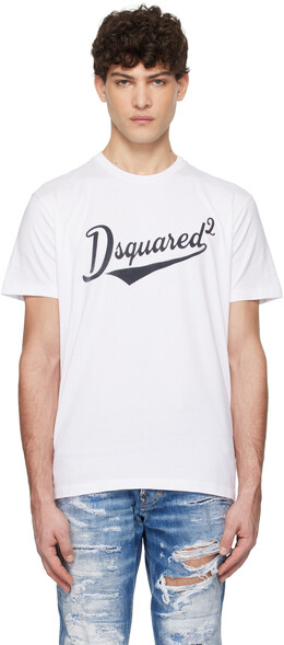 Dsquared2: Бархатная футболка  Cool