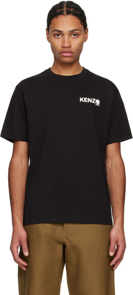 Kenzo: Футболка  Paris с цветочным принтом