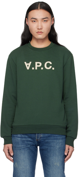 A.P.C.: Зелёный свитшот  VPC
