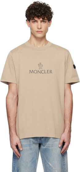 Moncler: Хлопковая футболка 