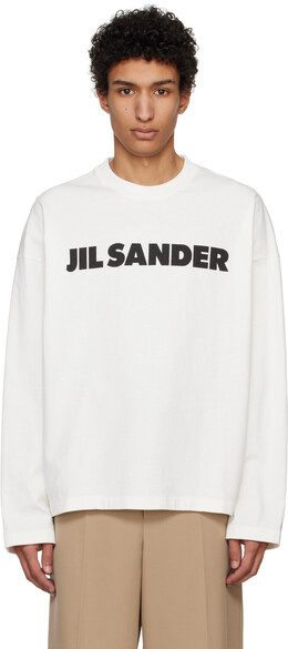 Jil Sander: Футболка с длинным рукавом 
