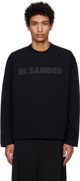 Jil Sander: Футболка с длинным рукавом 