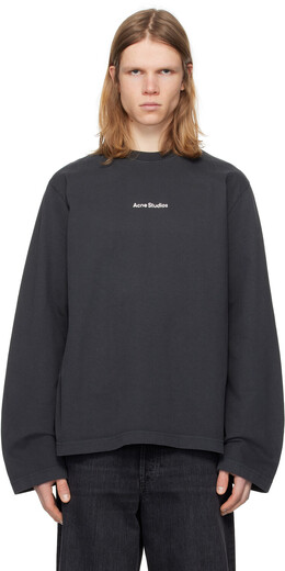 Acne Studios: Футболка с длинным рукавом 