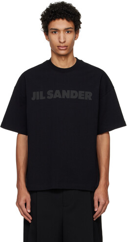 Jil Sander: Чёрная футболка 