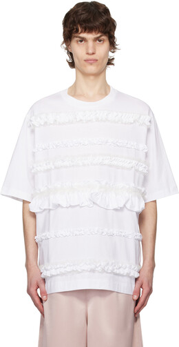 Simone Rocha: Белая футболка 