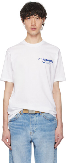 Carhartt Work In Progress: Белая футболка 