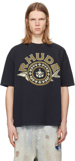 Rhude: Чёрная футболка 