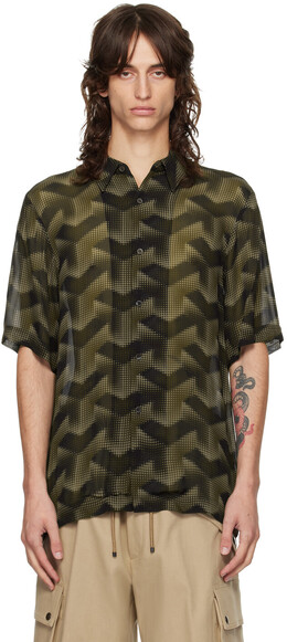 Dries Van Noten: Серая рубашка 