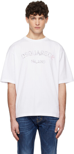 Dsquared2: Футболка свободного кроя 