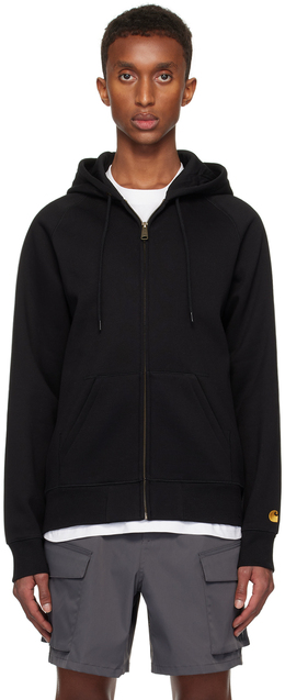 Carhartt Work In Progress: Чёрная толстовка 