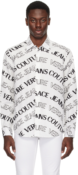 Versace Jeans Couture: Чёрная футболка 