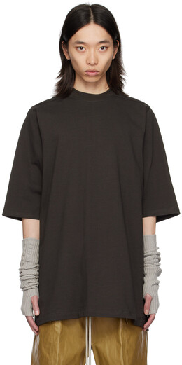 Rick Owens: Серая футболка  Jumbo