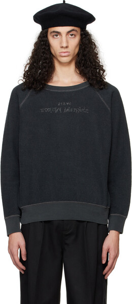 Maison Margiela: Серая толстовка 