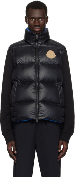 Moncler: Чёрный жилет 