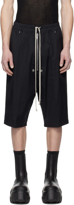Rick Owens: Чёрные шорты  Bela