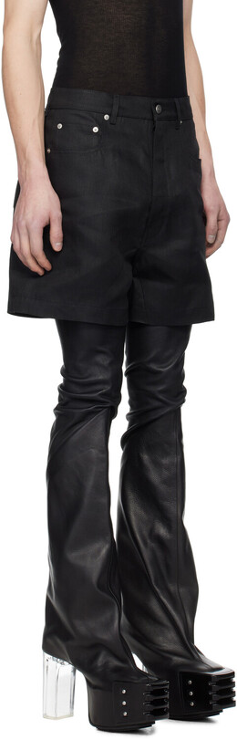 Rick Owens: Чёрные шорты  Geth