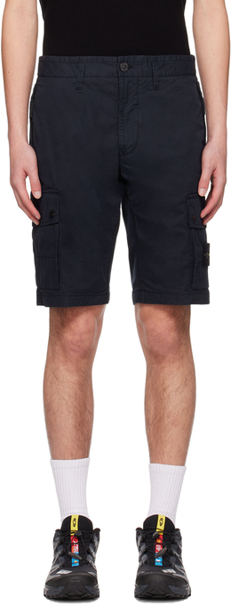 Stone Island: Тёмные шорты 