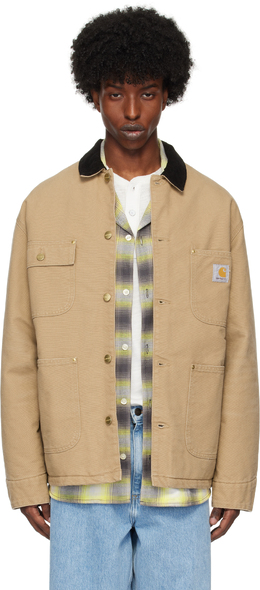 Carhartt Work In Progress: Коричневое пальто 
