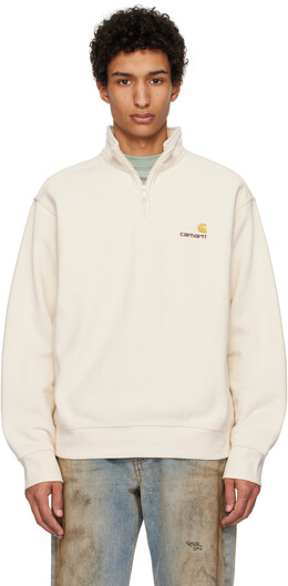 Carhartt Work In Progress: Белая толстовка 
