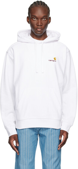 Carhartt Work In Progress: Белая толстовка 