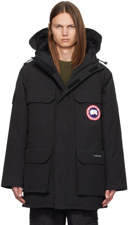 Canada Goose: Чёрная куртка 
