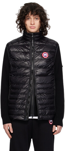Canada Goose: Чёрный пуховик 