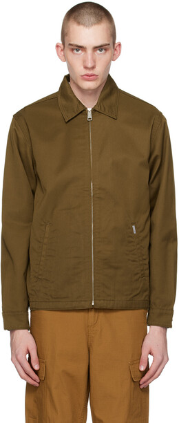 Carhartt Work In Progress: Коричневая куртка  Carhartt