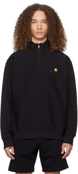 Carhartt WIP: Чёрный свитшот  Carhartt