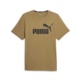 PUMA: Бежевая футболка  Ess