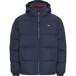 Tommy Jeans: Зимний пуховик  Essential