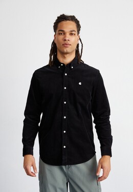Carhartt WIP: Чёрная рубашка  Madison
