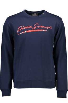 Plein Sport: Синий свитер 