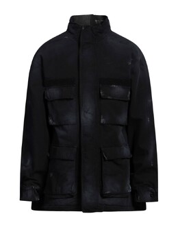 Balenciaga: Чёрная куртка 