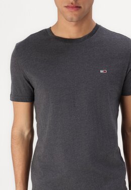 Tommy Jeans: Чёрная футболка 