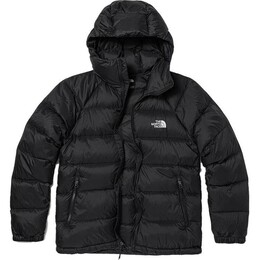 The North Face: Чёрный пуховик 