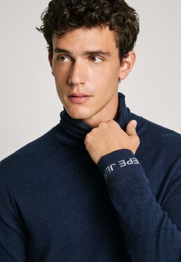 Pepe Jeans: Тёмный свитер 