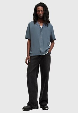 Allsaints: Серая рубашка 