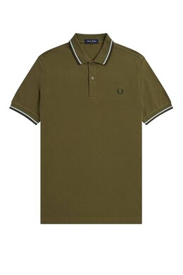 Fred Perry: Зелёная рубашка 
