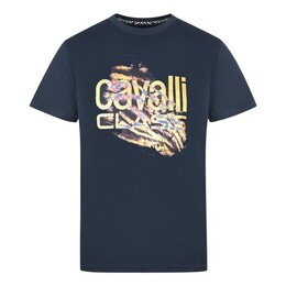 cavalli CLASS: Тёмная футболка 