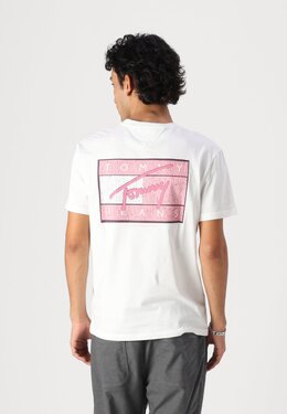 Tommy Jeans: Футболка с принтом 