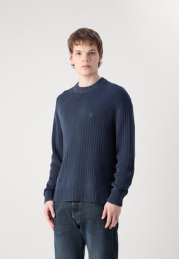 Calvin Klein Jeans: Чёрный свитер 