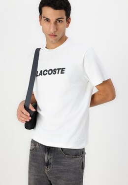 Lacoste: Футболка с принтом 