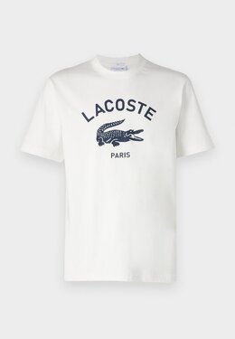 Lacoste: Футболка с принтом 