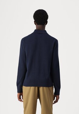 Tommy Jeans: Тёмная рубашка  Essential