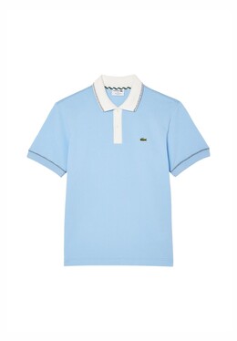 Lacoste: Синяя рубашка 
