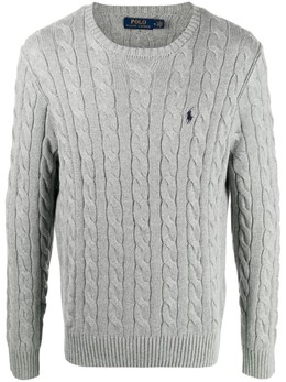 Polo Ralph Lauren: Серая толстовка 