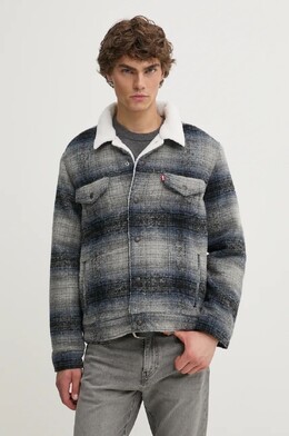 Levi's: Серая куртка 