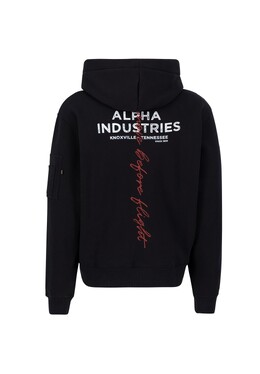 Alpha Industries: Чёрная толстовка 
