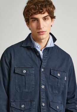 Pepe Jeans: Тёмная рубашка 