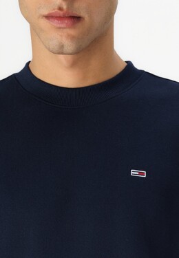 Tommy Jeans: Тёмная толстовка 
